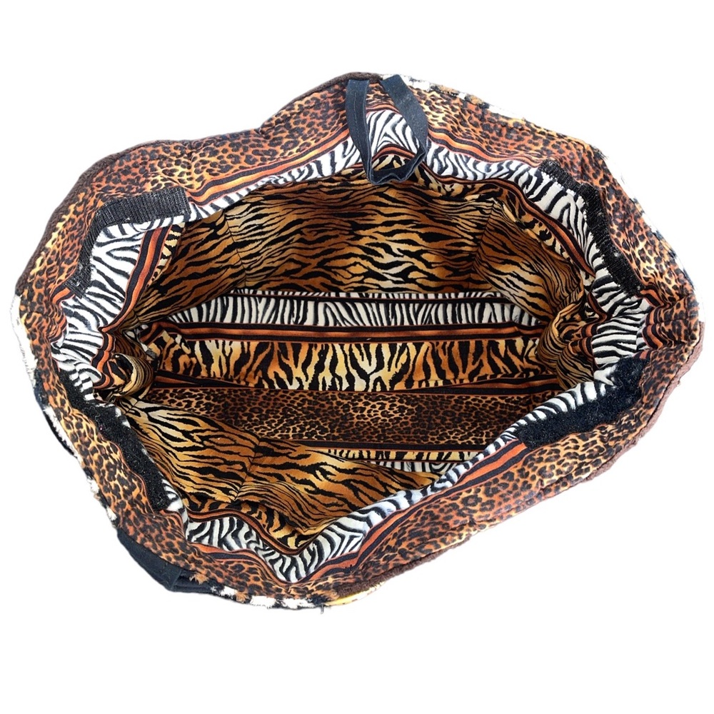 Hand Crafted Up-Cycled Patchwork Shoulder Bag - O… - image 4